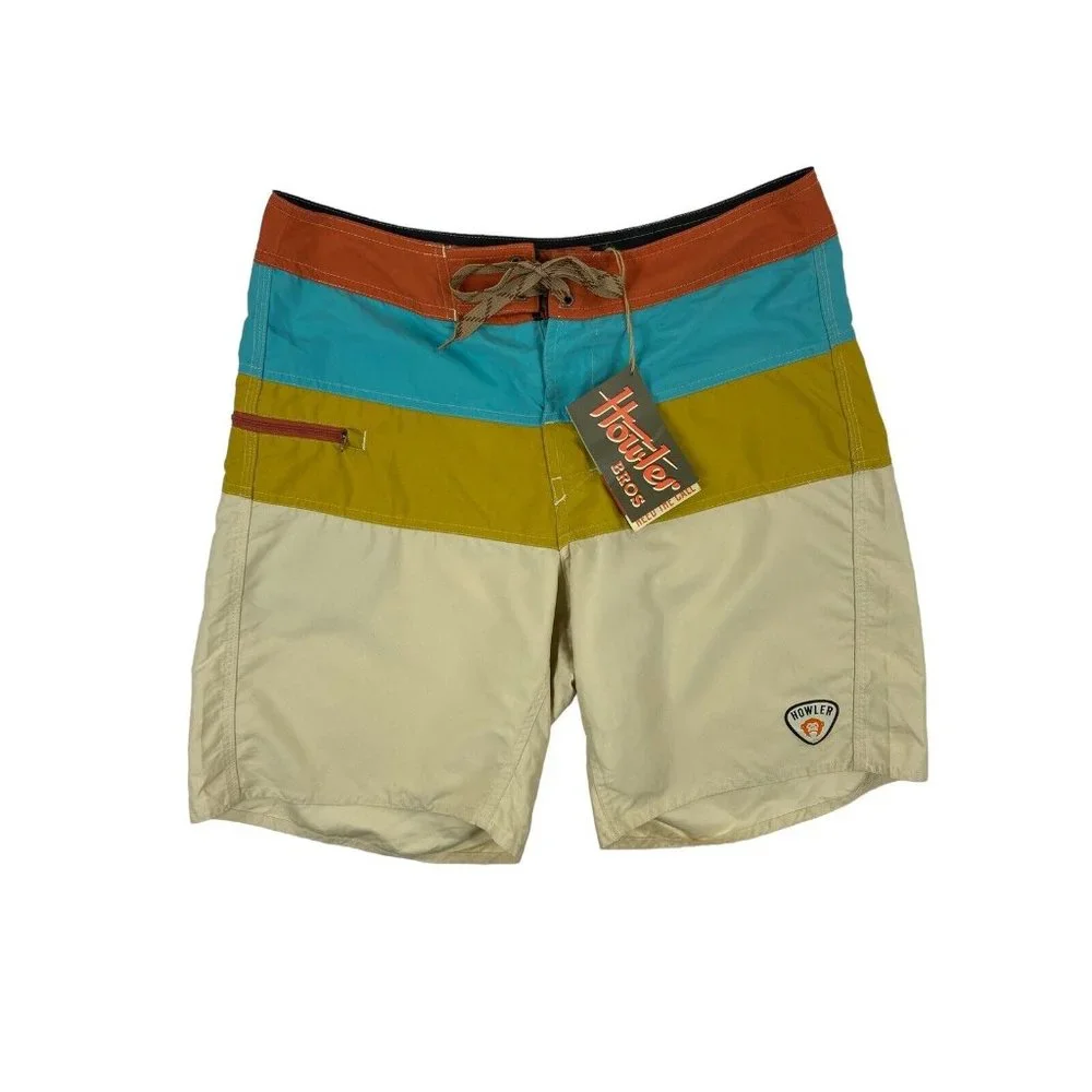 HOWLER BROS 'Oracle Boardshorts' Mens Swim Trunks Surf Beach - Size 33,